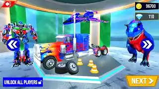 Optimus Prime,Transformers Police Truck Robot Game-Transforming Robot Game Android Gameplay