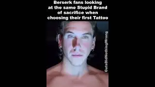 Berserk Fans Must Get The Brand Of Sacrifice Tattoo  #anime #guts #animemusic #animetheme #meme