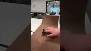 Can YOU bring a halfpipe to school? #shorts #fingerboard