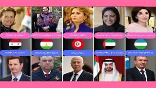 Muslims World Leaders of Countries and their wives #worldleaders , #muslimleaders