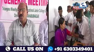 Minority Welfare Officer congratulated 15 MLT Vocational students going to Orissa