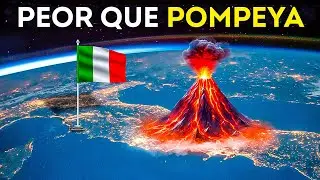 Si este volcán entra en erupción, el Vesubio será insignificante en comparación