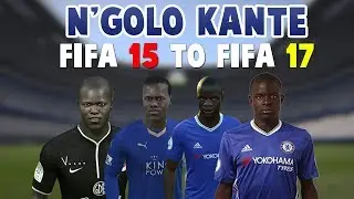 N'Golo Kante | FIFA 15 - FIFA 17 (Ingame Face, Skills, Stats, Defense, Passes, Goals, etc)