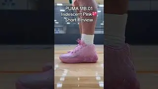 PUMA MB.01 &ldquo;Iridescent Pink&rdquo; On Feet & In Hand Looks - Short Review Part 1/3 #shorts #lameloball
