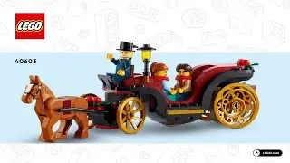 LEGO instructions - Seasonal - 40603 - Wintertime Carriage Ride