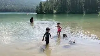 Family camping in banff national park/ Pinay in Canada/ Half asian twins / Canadian filipina wife