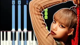 Blackpink LISA - MONEY (Piano Tutorial)