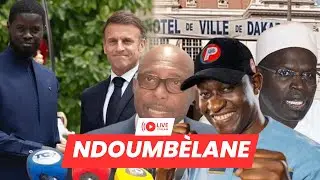 🛑Ndoumbèlane - Macron sollicité, les entrepreneurs français courtisés par Diomaye