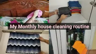 My monthly house cleaning routine/ತಿಂಗಳಿಗೆ ಒಂದುಸಾರಿ ಮನೆಯನ್ನು clean ಮಾಡುವ ವಿಧಾನ/cleaning motivation..
