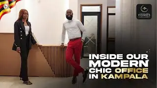 INSIDE OUR MODERN CHIC OFFICE IN KAMPALA