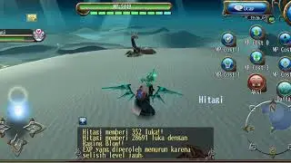 My Pet vs Metal Stinger.  Toram Online