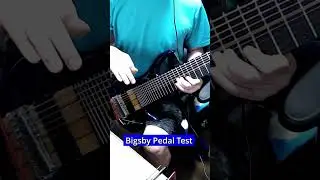GamechangerAudio Bigsby pedal test #shorts #10string #guitar
