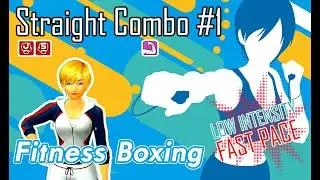 Straight Combo #1 -Fitness Boxing | Nintendo Switch | English Lin Gameplay | Intensity Low-Fast Pace
