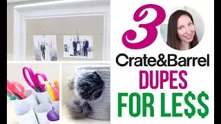 CRATE AND BARREL SAME LOOK FOR LESS MONEY