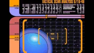 Star Trek LCARS - Tactical Scan Analysis 0710