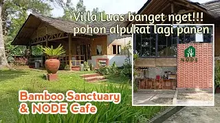 Hotel & Villa Keluarga Bamboo Sanctuary Bogor Pancawati NODE Cafe ngopi santai #villamurahdibogor