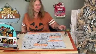 🎃🎃🎃 Inking some Mouse Pads - Autumn Peanuts Collection 🎃🎃🎃