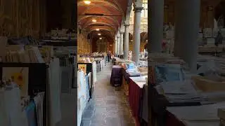 The second hand book market at Vielle Bourse in Lille #traveldiaries #walkingtour #travel #france