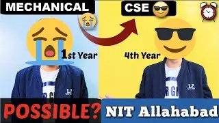 Branch Sliding in MNNIT / IIT Colleges? | Branch Change 😰 | NIT Allahabad