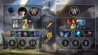 IG Rookie Galio vs Fizz Mid - KR Challenger Patch 10.11