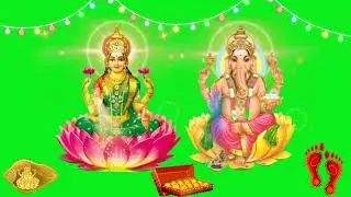 Laktshami Ganesh Diwali Green Screen Vfx || Royal Trimurti