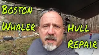 Hull Restoration and Damage Repair - Boston Whaler Restoration - part 12