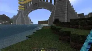 Minecraft: Bridge + Elevators
