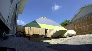 Instant Shelter set up