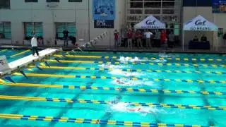 Cal Men's Swimming vs. Stanford 2013: 200 Yard Medley Relay