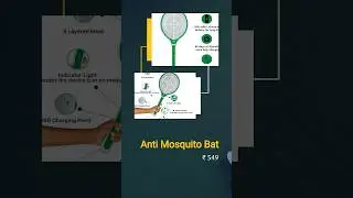 PCI EXPERTO Anti Mosquito Bat        #viral #home #shorts #short #gadgets