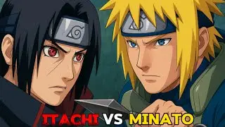 Itachi vs Minato Full Fight In Hindi | Sharingan vs Flying Raijin | Naruto Shippuden