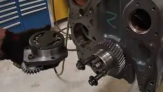Cummins ISL ISC gerotor type oil pump install