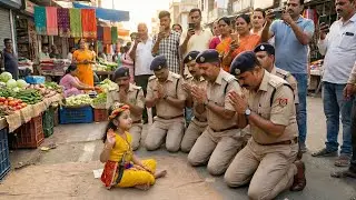 बाज़ार में कान्हा का चमत्कार | जिसे देखकर पुलिस भी डर गई | Yashomati Maiyaa Ke Nandlala
