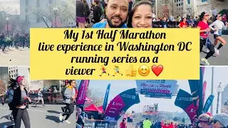 My First Half Marathon Experience as a viewer.🏃&zwj;♂️🏃&zwj;♀️🫶