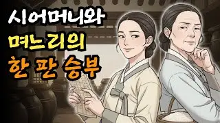 인심 많은 시어머니와 셈 밝은 며느리의 한 판 승부 | 야담·민담·전설·설화·옛날이야기
