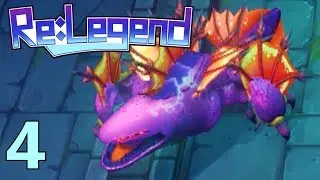 [4] The First Guardian! A Tough Boss Fight! (Re:Legend Alpha Gameplay)
