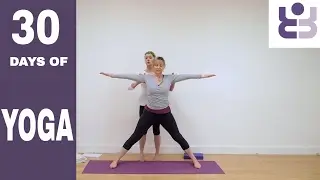 Day 7 - 30 Days of Yoga - Beginners Yoga. (Subtitles)