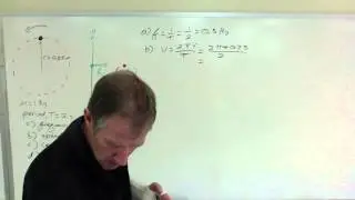 Cylinder on rotating disk