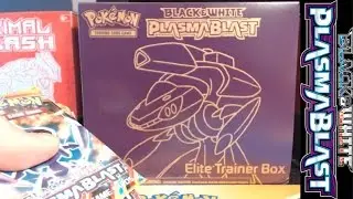 Pokemon Unwrapped Opens - PLASMA BLAST ELITE TRAINER BOX