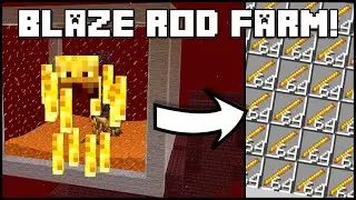 Minecraft 1.16+ Blaze Farm! 1000+ Blaze Rods Per Hour!