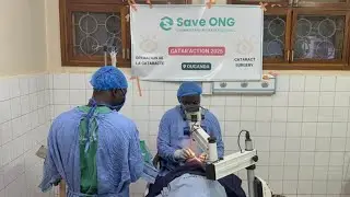10 op&eacute;rations de la cataracte en Ouganda ! 👁️💉