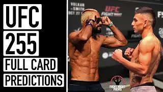 UFC 255: Figueiredo vs. Perez Full Card Predictions