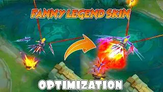 Оптимизация скина Fanny Legend по сравнению со старыми эффектами навыков