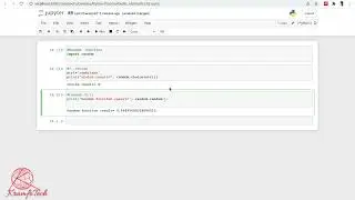 8. Python Practice: Random Function (random, randrange, uniform, etc) by Ram Krishn Mishra