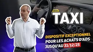 🚕TAXIS I 💲R&eacute;gime d&eacute;rogatoire exceptionnel de l'autorisation de stationnement