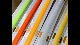 Completely smooth  'No Dot' LED strip lights - Using COB technology - Diffused at source!