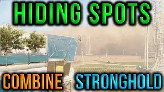 Call Of Duty Black Ops 3 - 3 Hiding Spots On Combine & Stronghold