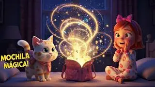 a mochila mágica da gatinha suri vídeo infantil