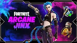 *NEW* ARCANE JINX SKIN + POW POW CRUSHER PICKAXE NEW FORTNITE ITEM SHOP!