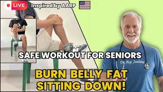 Lose Belly Fat After 65 with This Senior-Friendly Chair Workout 💪 Weight Loss Exercises for Seniors